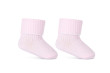 Dojčenské ponožky vyhrňovacie ružové Be Snazzy - 0 - 3 mesiace
