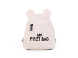 Detský batoh My First Bag - Teddy Off White