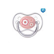 Cumlík silikónové čerešnička Newborn baby 0-6 m - Ružové