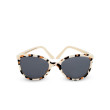 Slnečné okuliare CraZyg-Zag BuZZ 4 - 6 rokov - Cream-leopard