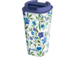 Plastový cestovný hrnček Flux 450 ml Quokka - Ditsy Bloom