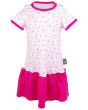 Dievčenské letné šaty ružové so zajačikmi Kaarsgaren - veľ. 92 – 98