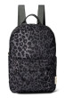 Puffy Midi Backpack - batôžtek s predným vreckom Studio Noos - Black Leopard
