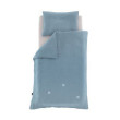 Obliečky Musselin 100/135 + 40/60 cm Träumeland - Jeansblau