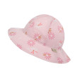 Dievčenské klobúk mušelín Flower - ružová Esito - Veľ. XL