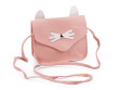 Dievčenská kabelka crossbody 13x17 cm - púdrová