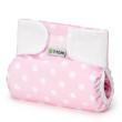 Ortopedické abdukčné nohavičky suchý zips 3-6kg T-tomi - Pink polka