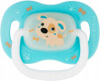 Cumlík silikónový symetrický 6-18 m Canpol babies Bunny & Company - Tyrkysový