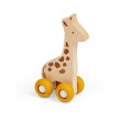 Zvieratko na kolieskach Safari Bigjigs Toys - Žirafa