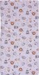 Molitanový matrac do postieľky farebný 120 x 60 x 5,2 cm Scarlett - Ružový sen