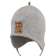 Dievčenská dojčenská čiapka viazacia Zajac šedá RDX - Veľ. 0
