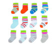 Dojčenské froté ponožky (0-6 m), Pidilidi, PD506, - Odtiene Modré