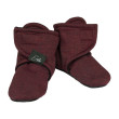 Capáčky barefoot Warmkeeper Zoe Garnet vínová Esito - Veľ. 0 - stielka: 10 cm