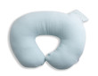 Mušelínový polohovací vankúš MiniRelax 140 cm Babymatex - Svetlo modrý