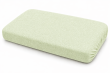 Prestieradlo froté LUX na gumu 120x60 cm Scarlett - Zelené