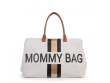 Prebaľovacia taška Mommy Bag - Big Off White/ BlackGold