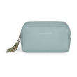Kozmetická taška Emily Leather - Mint