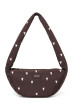 Puffy Mini Cross Body Bag Studio Noos - Brown Hearts
