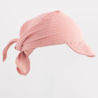Detská letná mušelínová šatka so šiltom pink New Baby - Veľ. 56/62