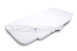 Ochranné prestieradlo s gumičkou Bamboo 58 x 110 x 8 cm Babymatex - Biele