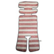 Podložka do kočíka/autosedačky 3D Air mesh Freeon - White Pink