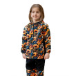 Detská softshellová bunda Duo Slnečnica čierna Esito - Veľ. 86