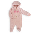 Zimná dievčenská dojčenská kombinéza Pidilidi Pink - Veľ. 62/68