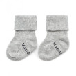 Detské ponožky Stay-on-Socks 1 pár Newborn KipKep - Grey