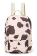 Puffy Midi Backpack - batôžtek s predným vreckom Studio Noos - Holy Cow Brownish
