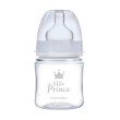 Fľaša so širokým hrdlom Royal Baby 120 ml - Modrá