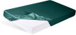 Bavlnená prestieradlo s gumou 60 x 120 cm Babymatex - Tmavozelené