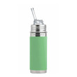 Detská fľaša Termo so slamkou 260 ml Pura - Moss