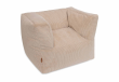 Kreslo detské Beanbag Corduroy Jollein - Natural