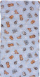 Molitanový matrac do postieľky farebný 120 x 60 x 5,2 cm Scarlett - Kapybara modrá