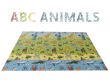 Casmatino detská skladacia podložka 2000x1400x10 mm - Abc animals