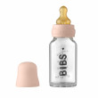 Baby Bottle sklenená fľaša Bibs 110 ml - Blush