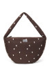Puffy Cross Body Bag Studio Noos - Brown Hearts