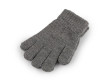 Detské pletené rukavice - Šedá