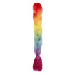 Pletený vrkôčik Jumbo 60 cm FunCo - Rainbow
