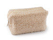 Púzdro kožušinové 19x11 cm - Krémová