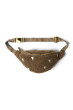 Teddy Hearts Mini Fanny pack - ľadvinka Studio Noos - Brown Hearts