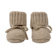 Pletené capáčky Slipper Knit Lodger 0 - 6 m - Beige