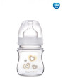 Antikoliková fľaša so širokým hrdlom 120 ml Newborn baby Canpol - Béžová