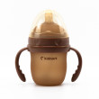Dojčenská fľaša pre dojčené deti Eple 150 ml 0 - 3 m Kidnort - Hnedá