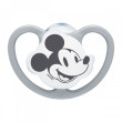 Silikónový cumlík Space Disney Mickey Mouse Veľ. 0-6 mes. Nuk - Šedá