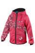 Softshellová bunda detská Lienky červená Wamu - Veľ. 116-122