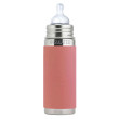 Dojčenská Termo fľaša 260 ml Pura - Rose