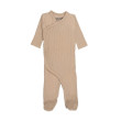 Novorodenecký overal Jumper Newborn Seersucker LODGER veľ. 50 - Beige