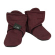 Capáčky barefoot Warmkeeper Zoe Garnet vínová Esito - Veľ. 3 - stielka: 13 cm