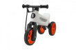 Odrážadlo Funny Wheels Rider SuperSport 2v1+popruh balené v sáčku - Biele/oranžové
